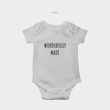 Load image into Gallery viewer, Wonderfully Made - Baby Onesie

