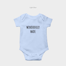 Load image into Gallery viewer, Wonderfully Made - Baby Onesie
